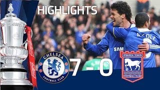 Chelsea 70 Ipswich  The FA Cup 3rd Round  090111 [upl. by Corron472]