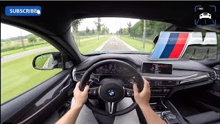 BMW X6M 2016 Review POV Test Drive [upl. by Kcam811]