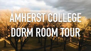 AMHERST COLLEGE DORM ROOM TOUR [upl. by Aynod]