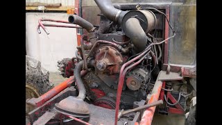 International tractor water pump replacement directors cut [upl. by Caruso]