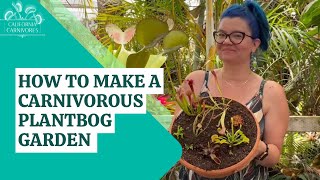 How To Make a Carnivorous Plant Bog [upl. by Mathur930]