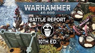 Brood Brothers GSC Vs Necrons Silver Tide  10th Edition Battle Report  Warhammer 40000 [upl. by Nerual]