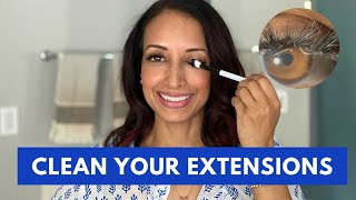 Clean Your Extensions Properly  Eye Doctor Explains [upl. by Holcman]