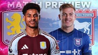 ASTON VILLA v IPSWICH TOWN  MATCH PREVIEW [upl. by Yance882]