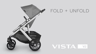 UPPAbaby Vista V2  Fold  Unfold [upl. by Sherrard]