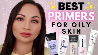 TOP 5 BEST PRIMERS for OILY SKIN  CONTROLS OIL amp SMOOTHS PORES  MAKEUP LASTS ALL DAY [upl. by Dnivra]