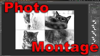 How to Create a Photo Montage in Photoshop [upl. by Bittner]