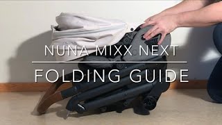 Nuna Mixx Next Folding Guide [upl. by Pardoes]