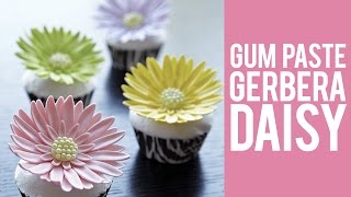 How to make Gum Paste Gerbera Daisies [upl. by Enyawad136]