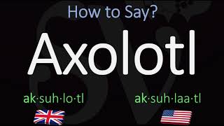 How to Pronounce Axolotl CORRECTLY Meaning amp Pronunciation [upl. by Wyndham]