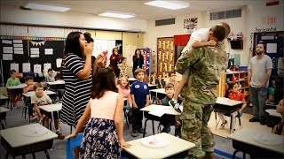 Soldiers Homecoming 😭 Soldiers Surprise Their Kids Epic Life [upl. by Nitsid812]