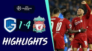 Genk 14 Liverpool Highlights  OxladeChamberlain scores a worldie [upl. by Golightly396]