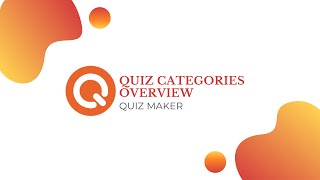 WordPress Quiz Maker Quiz Categories Overview [upl. by Wenda]