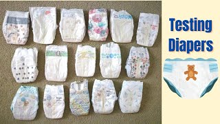 New Mom Compares Popular Baby Diapers Huggies Pampers All Good Honest Company  Overview [upl. by Aruol]