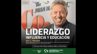 Charla con John C Maxwell quotLiderazgo Influencia y Educaciónquot maxwell LIDERAZGO johnmaxwell [upl. by Hiett]