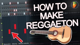 How To Make Reggaeton Beats In FL Studio Making A Beat From Scratch [upl. by Ivo]