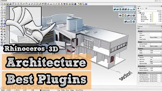 Best Rhino Plugins for Architecture [upl. by Ecyaj463]