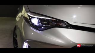 TOYOTA COROLLA 2017  NEW BODY KIT RS [upl. by Odnomor]