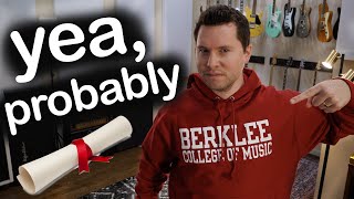 Should You Go to a Music College Berklee Musicians Institute Julliard etc [upl. by Inek]