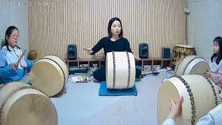 Pansori rhythmical cycle Jungmori jangdan lesson [upl. by Fagen]