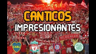 Los CÁNTICOS MAS IMPRESIONANTES de AFICIONADOS en el FÚTBOL⚽ [upl. by Frager]