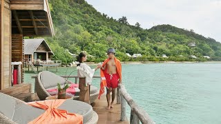 DELUXSHIONIST LUXURY TRAVEL  Bawah Reserve Private Island Anambas Indonesia [upl. by Sheff]