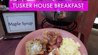 Disney Animal Kingdom TUSKER HOUSE BREAKFAST amp Review [upl. by Airemaj857]