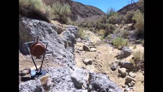 Mining in Gold Canyon near Dayton NV [upl. by Elleivad244]