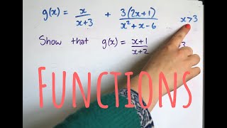 Functions  Domains Ranges Composites and Inverses [upl. by Rumilly58]