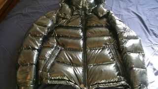 Genuine Moncler MAYA Jacket Review Black Plus HOW to Spot Fakes [upl. by Dleifniw]