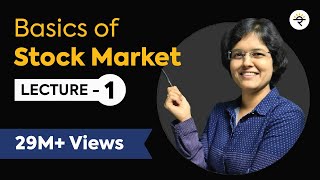 Basics of Stock Market For Beginners Lecture 1 By CA Rachana Phadke Ranade [upl. by Sesiom]