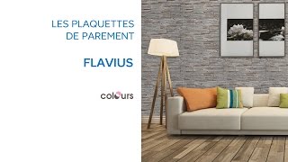 Plaquette de parement Flavius COLOURS 676389 Castorama [upl. by Hausmann]