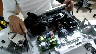 How to disassemble a projector [upl. by Drexler24]