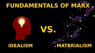 Fundamentals of Marx Idealism vs Materialism [upl. by Calista330]