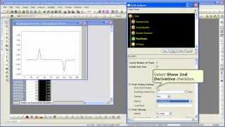 Peak Analysis Origin Fitting Multiple Peaks with Peak Analyzer [upl. by Ytok]