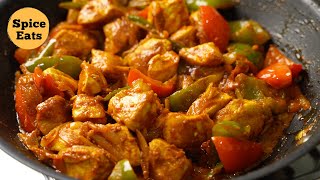 CHICKEN JALFREZI  RESTAURANT STYLE CHICKEN JALFREZI  JALFREZI CHICKEN CURRY [upl. by Shoifet850]