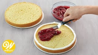 How to Assemble and Fill a Cake  Wilton [upl. by Rust751]