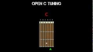 Guitar Tuning  Open C [upl. by Mair]