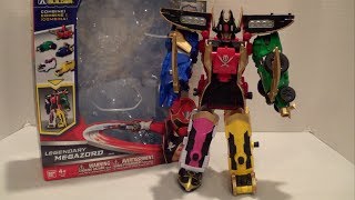 Legendary Megazord Review Power Rangers Super Megaforce [upl. by Raasch864]