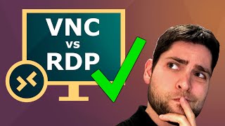 VNC vs RDP Performance Comparison 2022 [upl. by Munford]