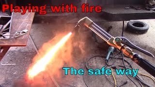 Acetylene torch basics [upl. by Solracesoj524]