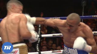 Juan Manuel Lopez vs Orlando Salido 1  Hispanic Heritage Month Free Fight [upl. by Hanshaw685]