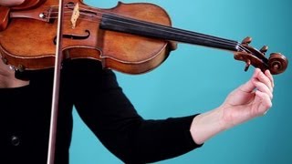 How to Tune the Strings  Violin Lessons [upl. by Aehtela957]