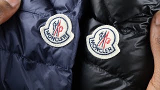 Real vs Replica Moncler HOW TO SPOT A FAKE MONCLER JACKET [upl. by Malony307]