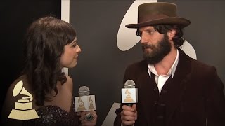 Ray LaMontagne at the 53rd GRAMMY Awards  GRAMMYs [upl. by Tung547]