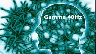 40 Hz Gamma  Pure Tone Binaural Beat  Brains Operating System [upl. by Assylem]