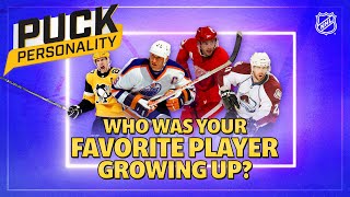 Who was your Favorite Hockey Player Growing Up  Puck Personality [upl. by Eldon817]