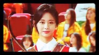 190107  TWICE Tzuyu Archery  ISAC 2019 [upl. by Hammad]