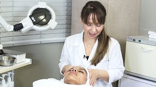 Skin Analysis And Facial Treatment For Hormonal Acne [upl. by Dirtsa]