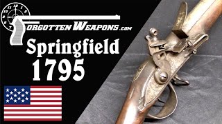 Springfield Model 1795 Musket Americas First Military Production [upl. by Enyad]